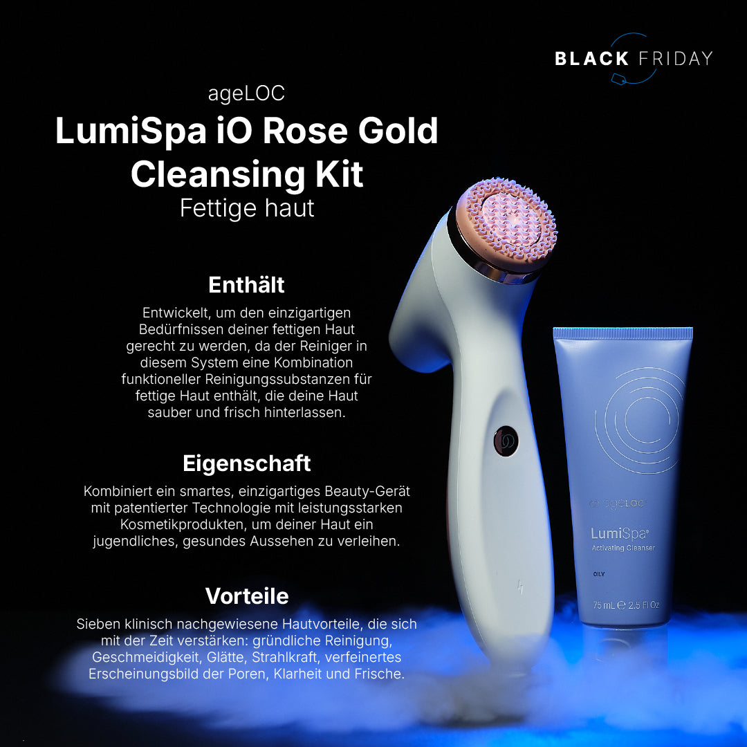 Nu Skin Black Friday 2025 LumiSpa iO fetige Haut