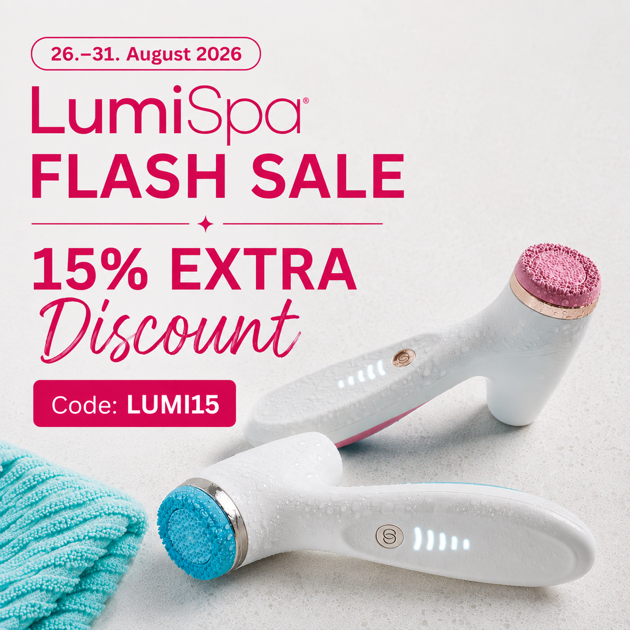 LumiSpa Rabatt im Flash Sale