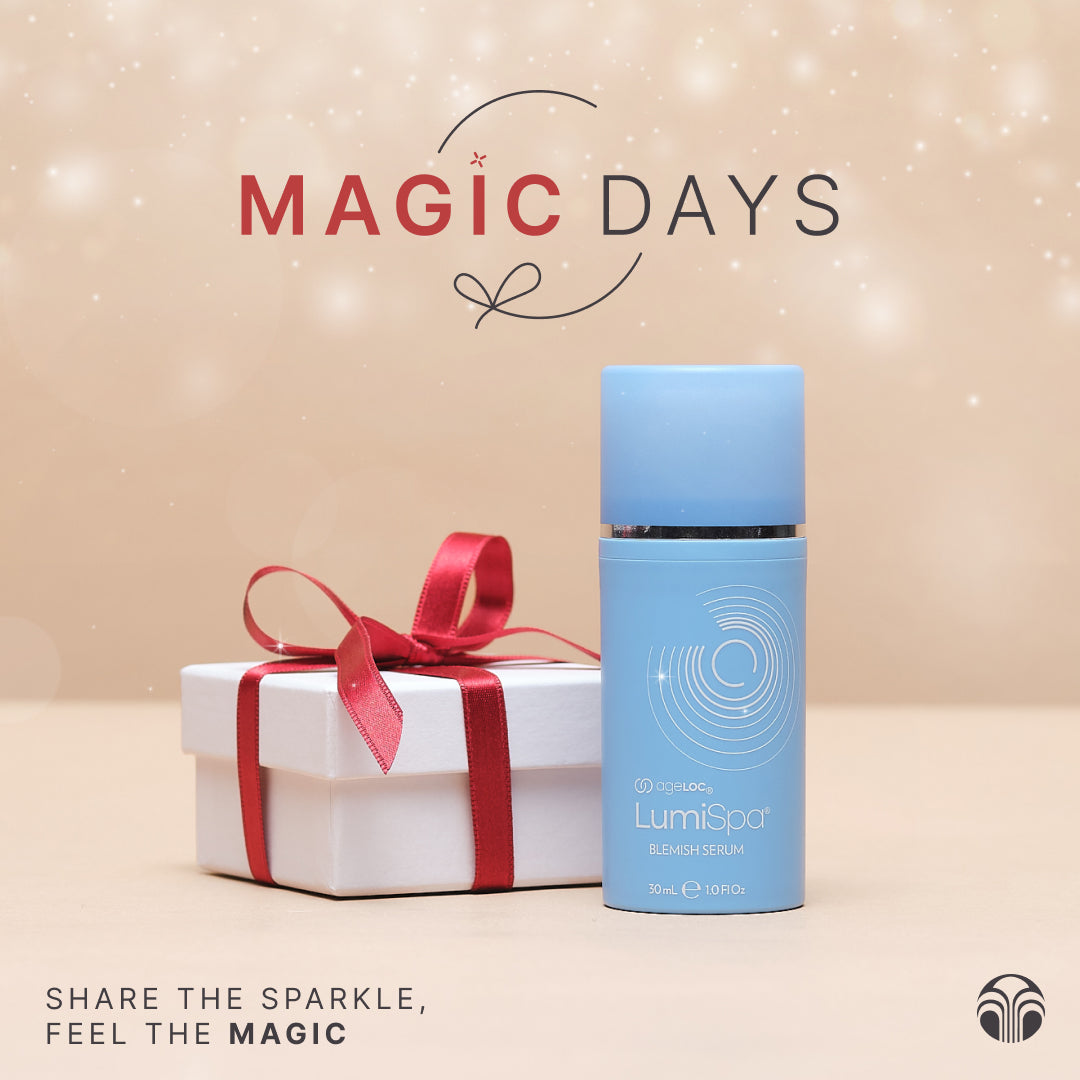 magic days nu skin angebote lumispa blemish serum