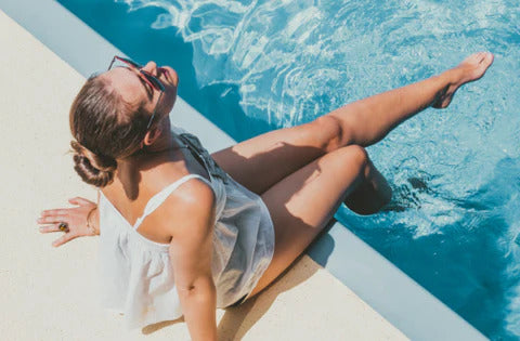 Gepflegte und geschütze Sommerhaut mit Nu Skin