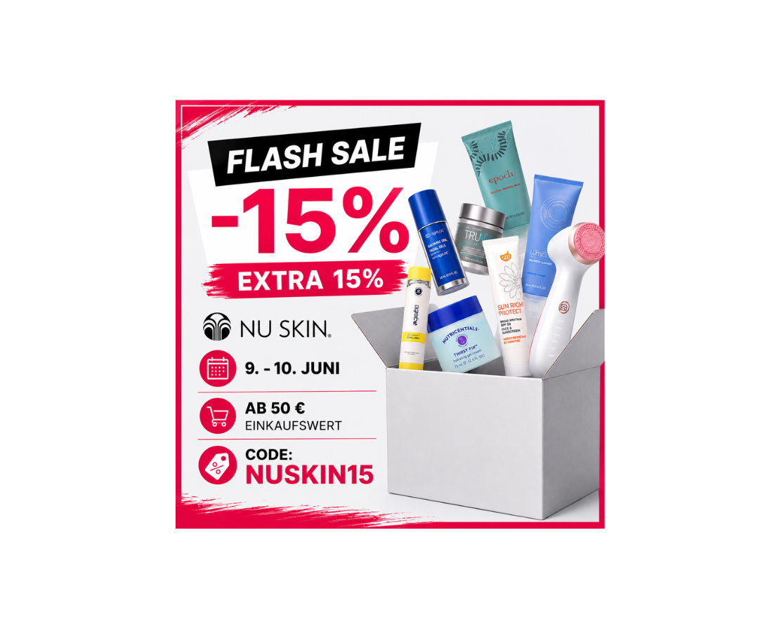 Flash Sale Nu Skin Juni 9-10 2026