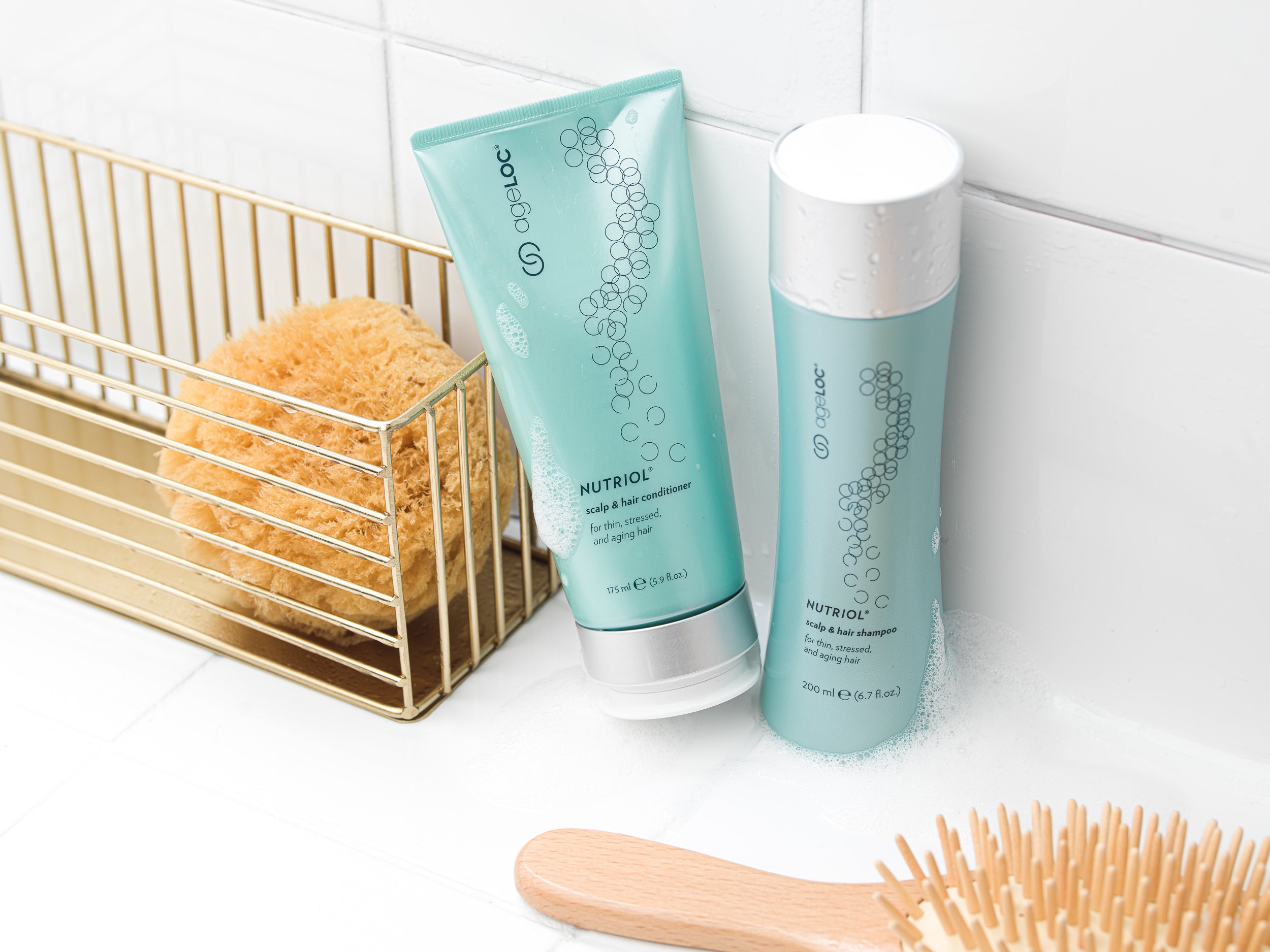 ageLOC Nutriol Scalp & Hair Shampoo und Conditioner