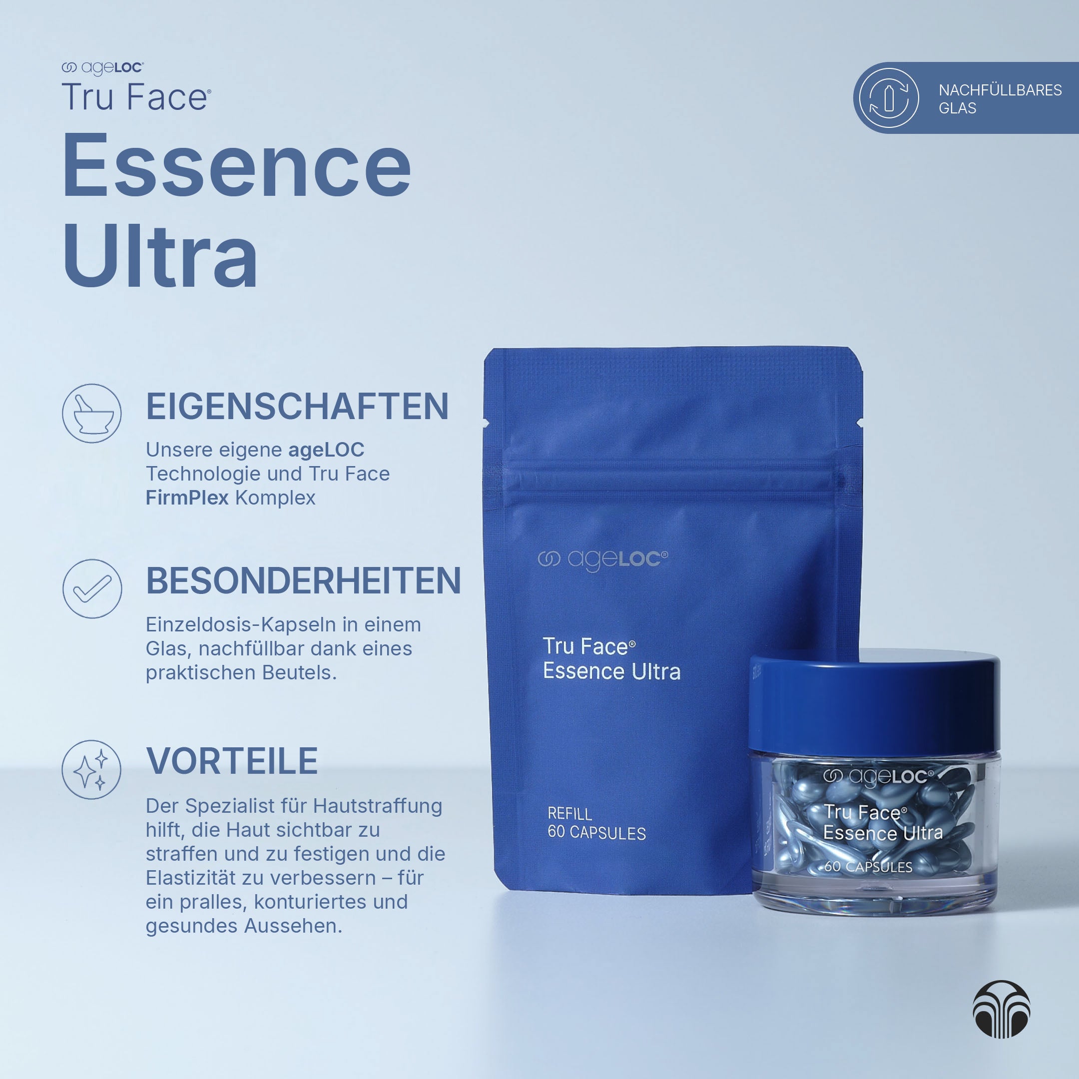 ageLOC Tru Face Essence Ultra - die perlen der schönheit
