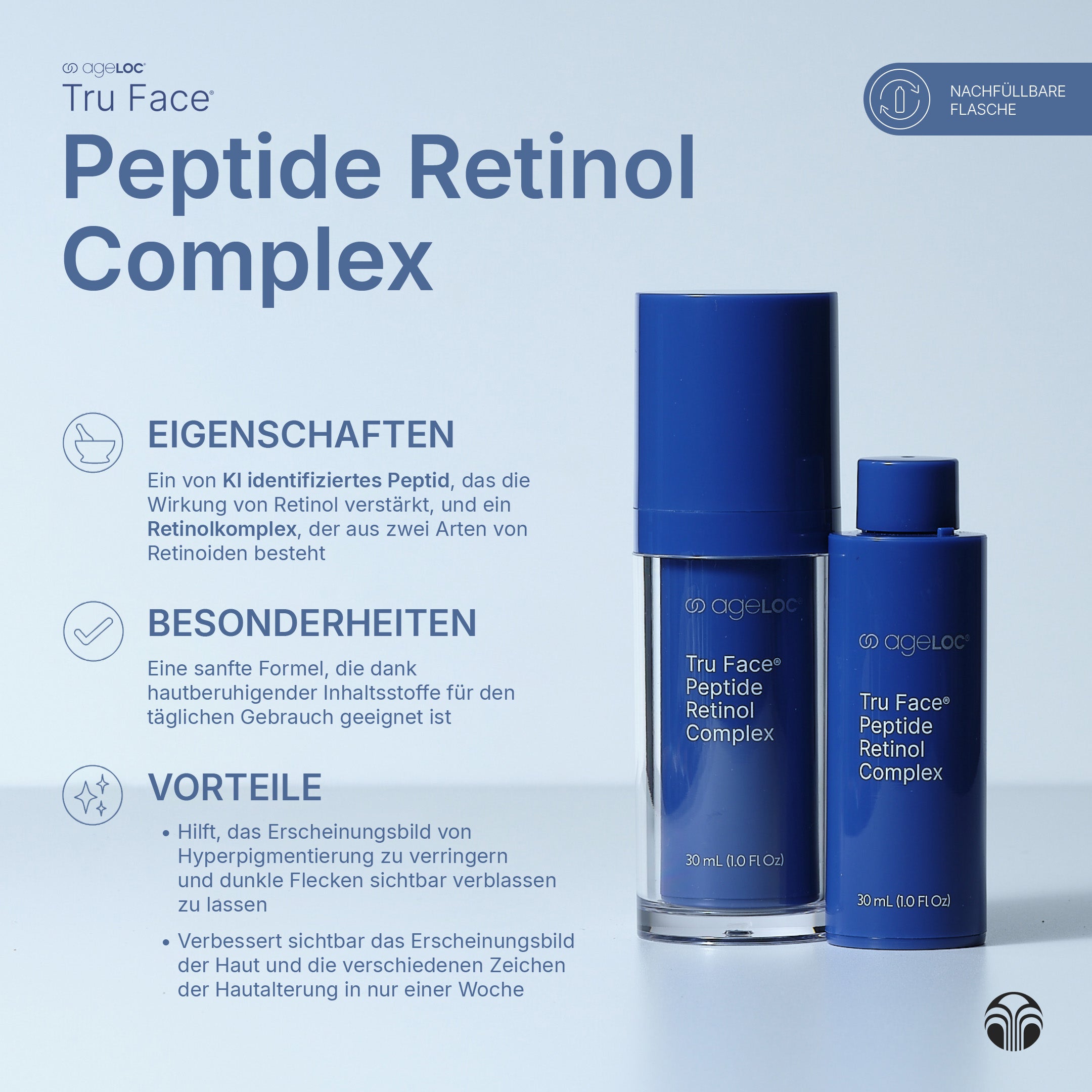 ageLOC Tru Face Peptide Retinol complex günstiger