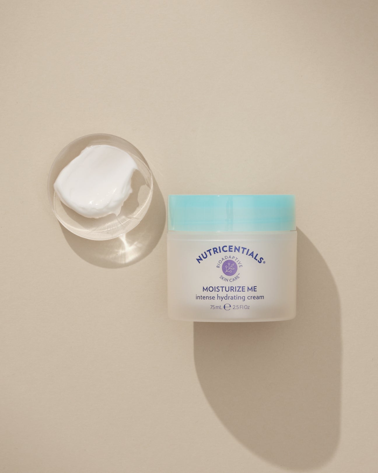 Nu Skin Nutricentials Moisturize Me Feuchtigkeitscreme für geschmeidige und hydratisierte Haut.