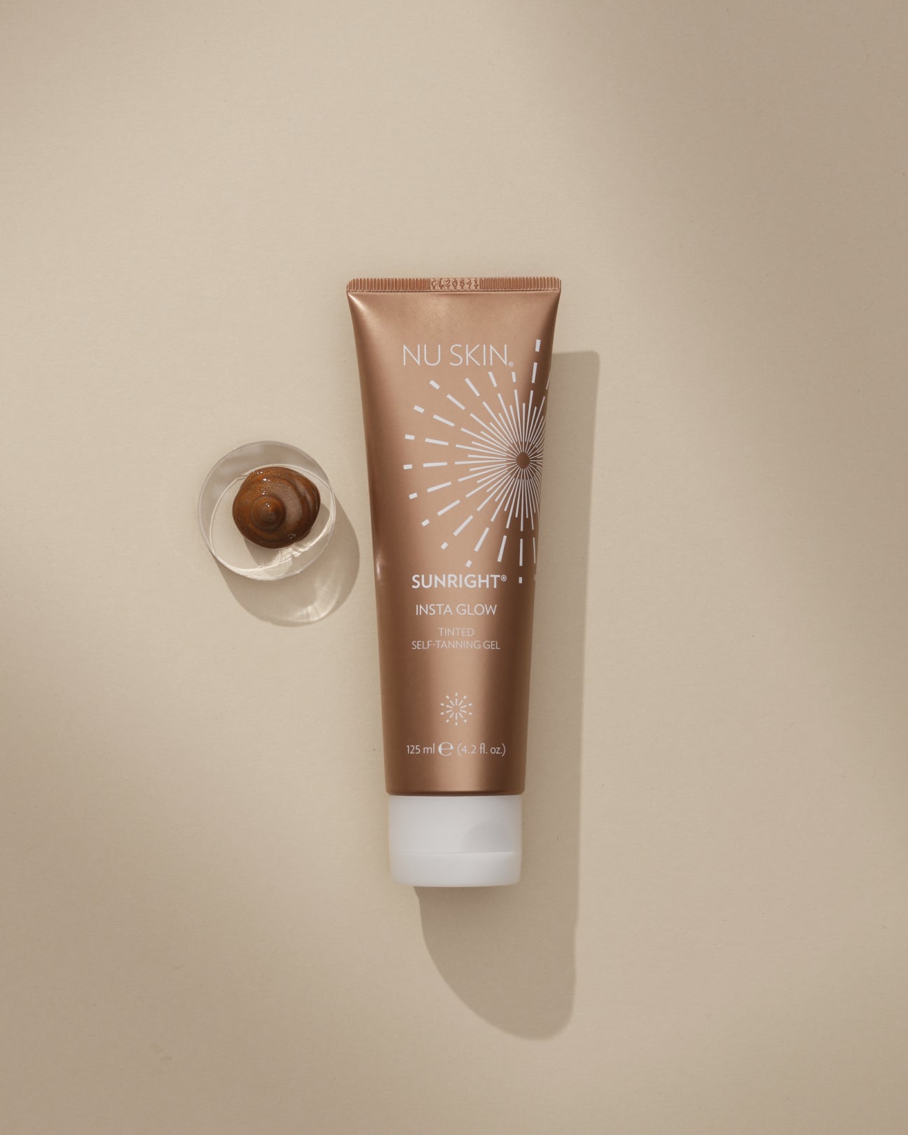 Nu Skin Sunright Insta Glow Selbstbräuner für einen natürlichen, gleichmäßigen Sommer-Glow.