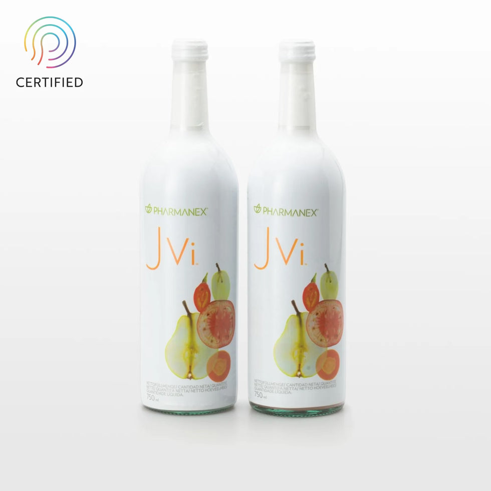 JVi Vitamingetränk von Nu Skin mit Vitamin C, Früchten und Antioxidantien
