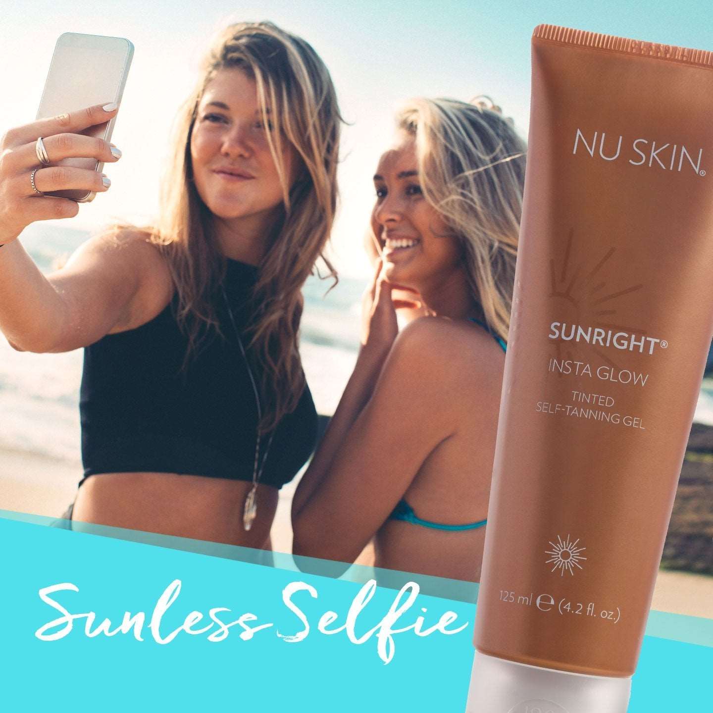 Insta Glow is the best self-tanner -from Nu Skin
