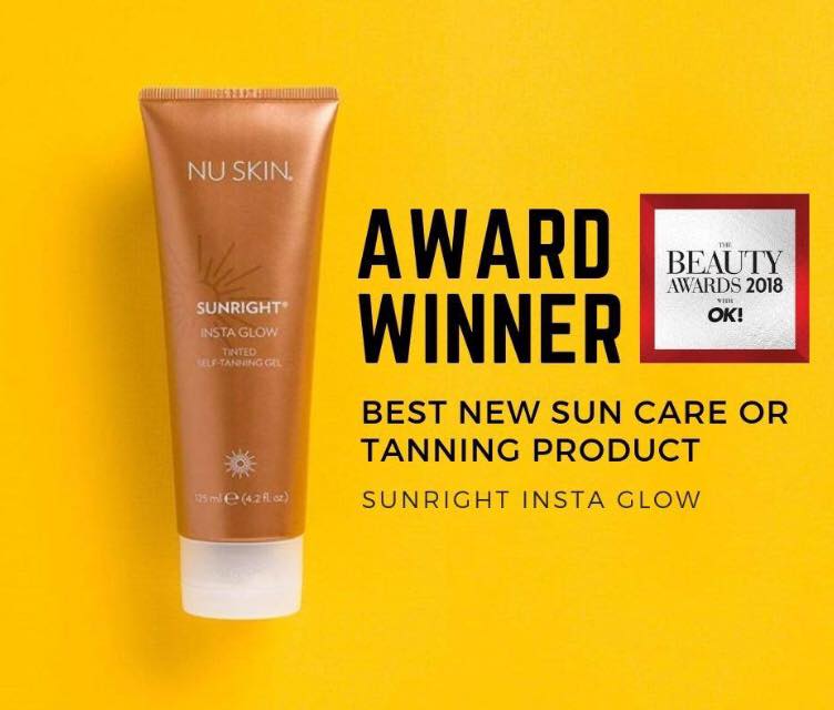 Insta Glow da Nu Skin ha il Beauty Awards 2018 come il miglior autoabbronzante